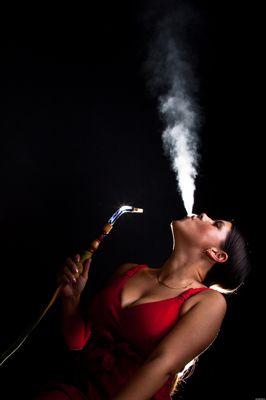 We offer tobacco free VAPE Hookah!