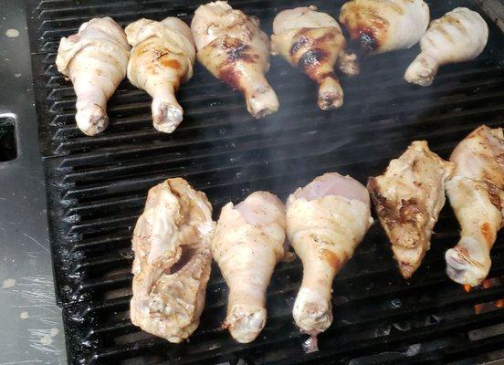 Grill chicken kabab