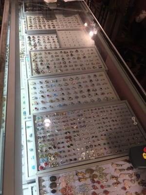 Tons of silver jewelry