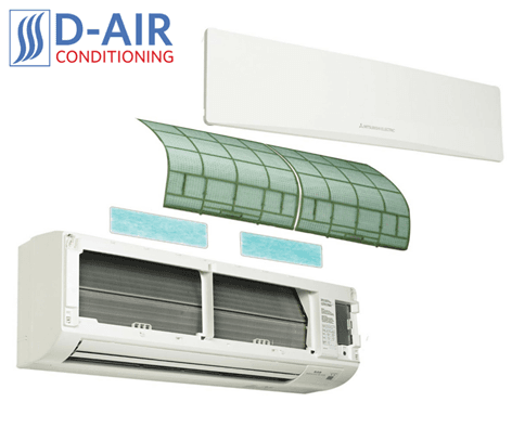 Ductless mini splits with advanced air filtering capabilities.