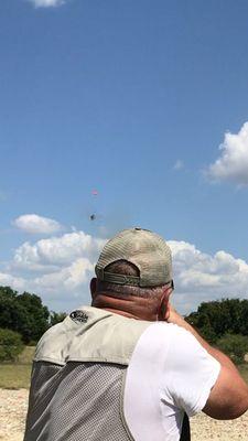 Skeet shooting at this place is awesome.