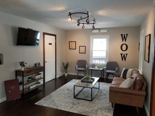 Interior office - waiting area.