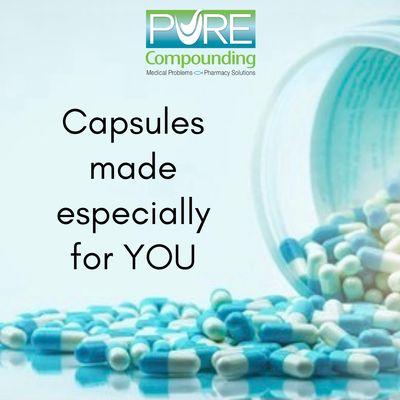 We specialize in making medications specific for your body's needs. We'll work with you & your Dr. to compound meds especially for YOU!