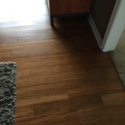 Bamboo flooring