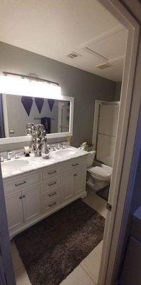 Bathroom remodeling