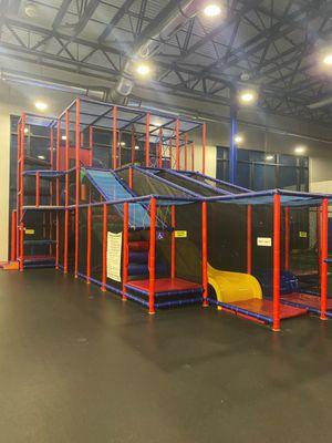 Come check out our Playtower. Slide into fun and play.