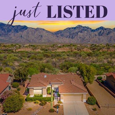 Our newest listing in Sun City Oro Valley - Barbara Kittelson & Avery Skidmore - Coldwell Banker Realty