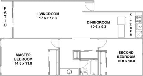 Two Bdrm Apt