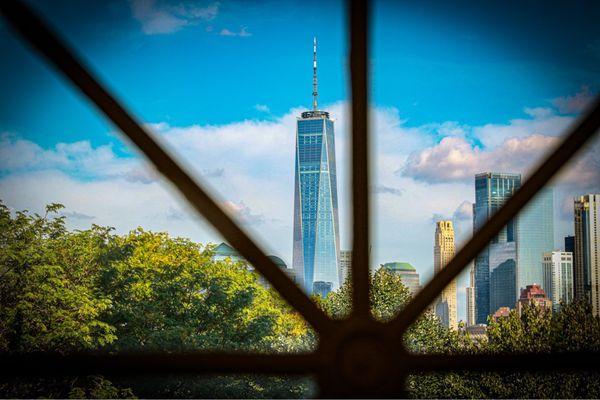 WTC view from back window