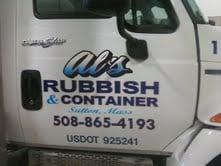 Al's Rubbish and Container 508-865-4193