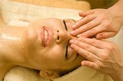 Estended facial massage