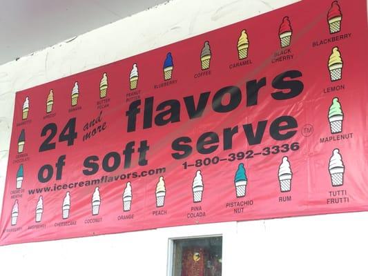 Soooo many flavors