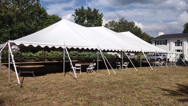 40 x 80 pole tent