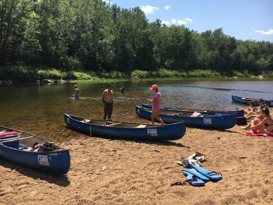 AUGUST 6TH 2019 - GREAT DAY THANKS Saco Valley Canoe Kayak Tube Rental