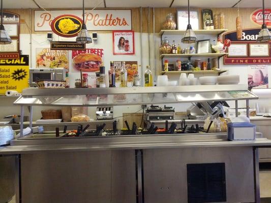 Centre Deli's salad bar.