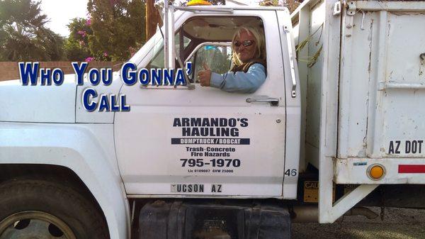 Got trash and debris, call Armando for the best rates in town.