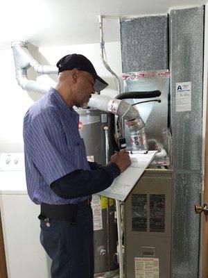 Furnace inspection