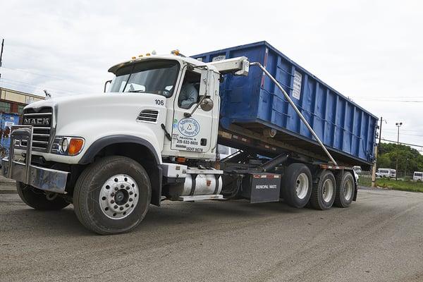 Our dumpsters and containers are always on the road. If you have a last minute need for a dumpster / container.call 215-533-8600