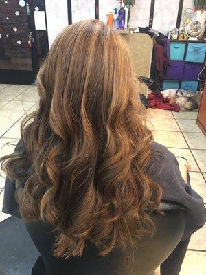 After: healthy and smooth balayage/highlight