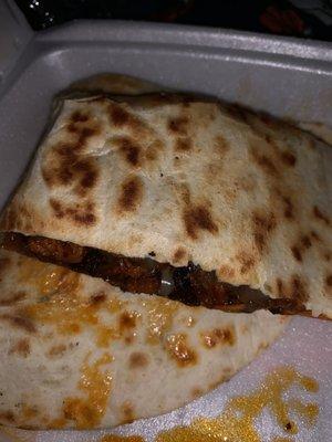 Pastor Quesadilla (I did eat the other 2)