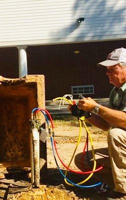 Inspecting, Testing and certifying a backflow.