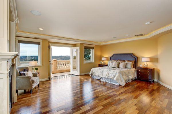 Bedroom Hardwood Floor