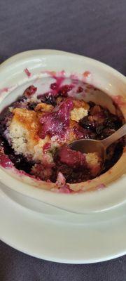 Triple berry cobbler ( to die for)