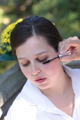 bridal makeup prior to Covid-19