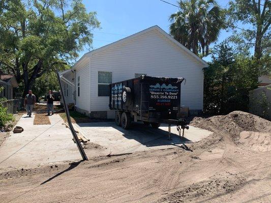 dump trailers available for rent