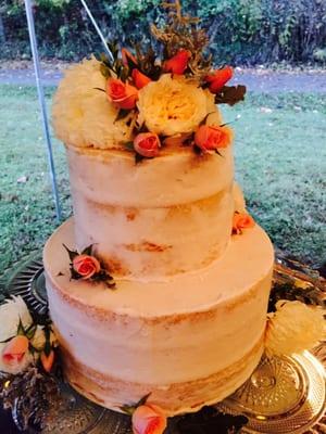 Wedding cake by Miss Kay