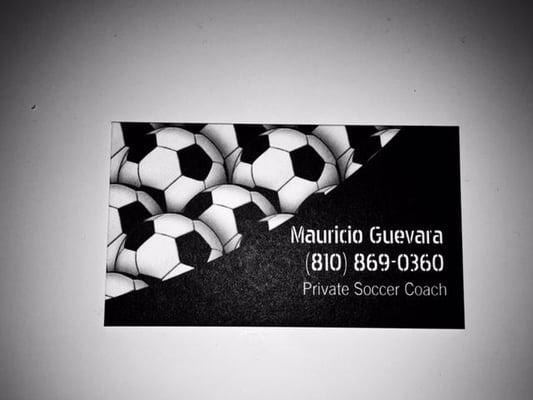 Mauricio Guevara Private Soccer Coaching