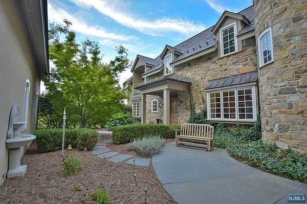 Beautiful stone entranceway