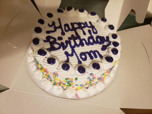 Birthday icecream cake!