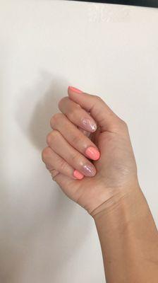 UV color gel nails