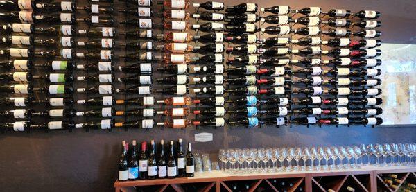 Wine wall!