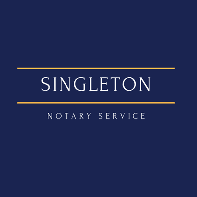 Singleton Notary Service