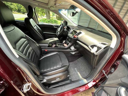 Freshly cleaned Ford Escape