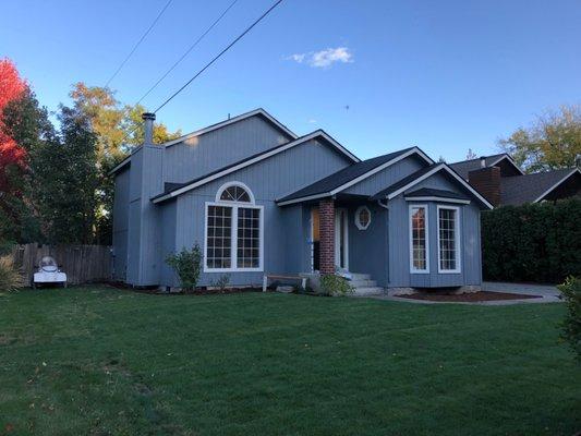 House all finished with a new beautiful Roof.