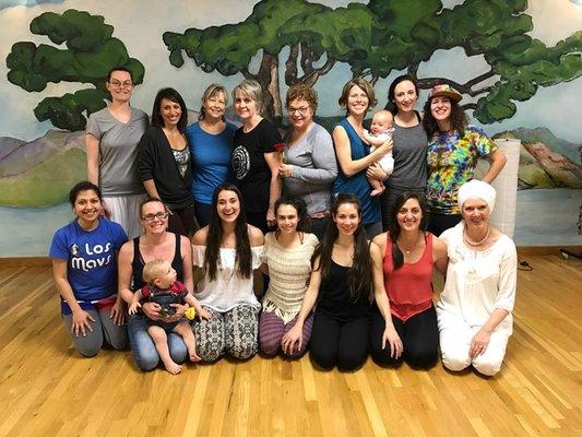 Our Yoga Teacher Training 2017.