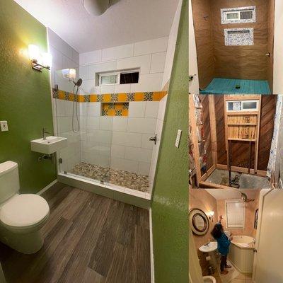 Bathroom remodel