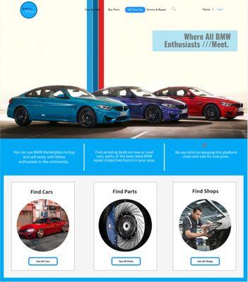 Car dealership web design by BizAid - Seo Company