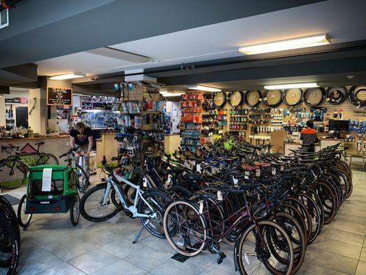 The bike shop!