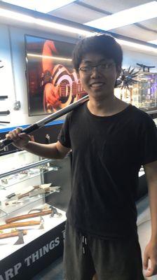 My friend with a mace.