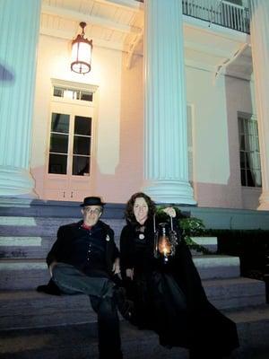 Owner, author and tour guide Thea Lewis is the area's foremost authority on Burlington's ghost tales.