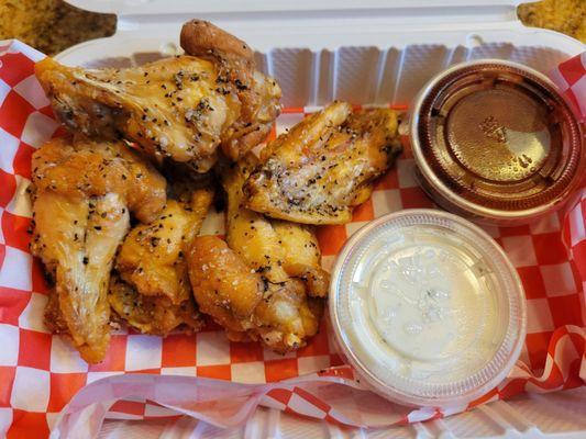 Wings, Classic (5 pcs), with Ranch dip