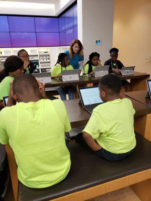 Meagan's Academic Tutorial Center Summer Camp offers minecrafting, robotics, and coding to students.