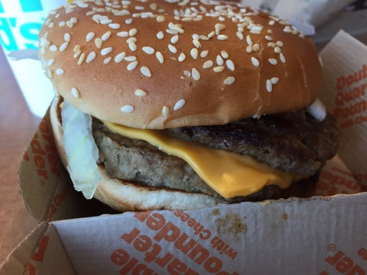 Double quarter pounder with cheese