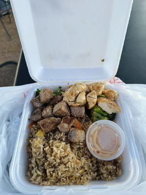 Chicken & Steak Combination Fried Rice