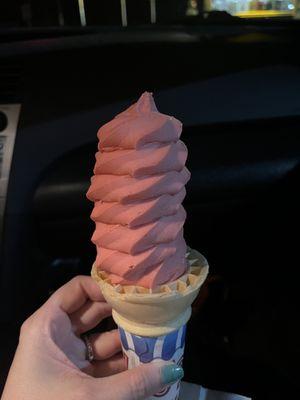 Wild cherry sherbet