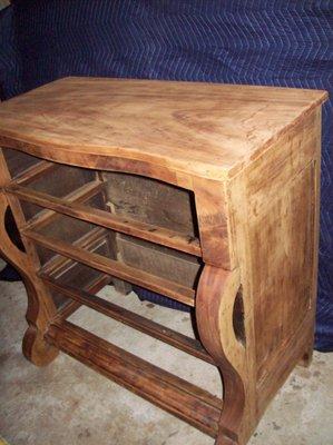 Old Dresser Stripped